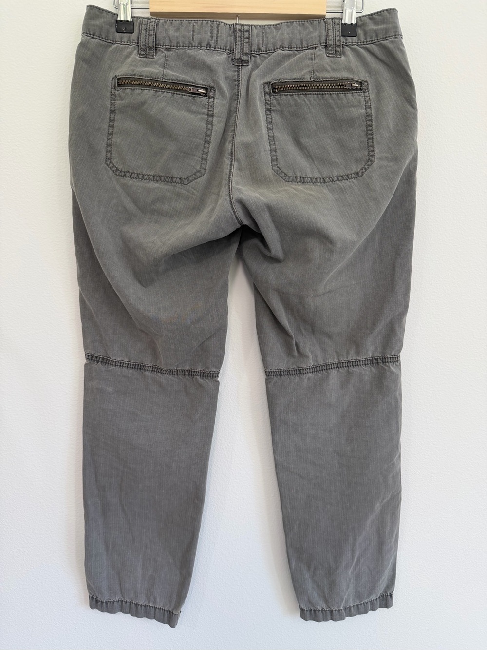 Anthropologie Hei Hei Utility Cargo Pants Gray Relaxed Fit 28P - Picture 4 of 5